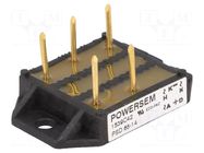 Bridge rectifier: three-phase; Urmax: 1.4kV; If: 68A; Ifsm: 300A POWERSEM