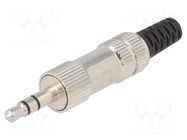 Connector: Jack 3,5mm; plug; male; stereo,with strain relief LUMBERG