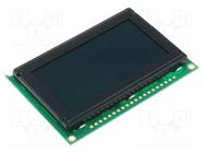 Display: LCD; graphical; 128x64; FSTN Negative; 75x52.7x8.9mm; LED RAYSTAR OPTRONICS