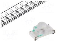LED; red; SMD; 0603; 200÷400mcd; 1.8÷2.4VDC; 1.6x0.8x0.95mm; 35° OPTOSUPPLY