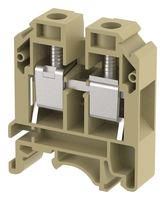 TERMINAL BLOCK, DIN RAIL, 2POS, 3AWG