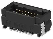 MEZZANINE CONN, PLUG, 16POS, 2ROW, 0.8MM