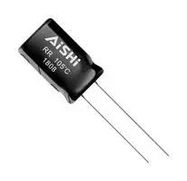 CAP, 100UF, 25V, ALU ELEC, RADIAL