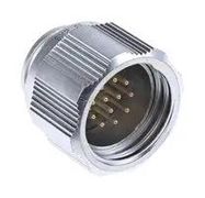 CIRCULAR CONN, PLUG, 12POS, SOLDER