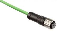 CIR CABLE ASSY, 8P RCPT-FREE END, 1M