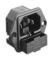 CONNECTOR, POWER ENTRY, RCPT, 10A, 250V