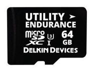 FLASH MEMORY CARD, MICROSD, 64GB, PSLC