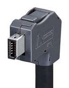 ENET CONN, IX TYPE A PLUG, 10P10C, 1PORT