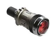 CIRCULAR CONN, PLUG, 9POS, CRIMP