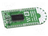 Click board; prototype board; Comp: TPCIC6A595; port expander MIKROE