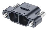 RECT PWR HOUSING, PLUG, 2POS, CABLE/PNL