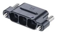 RECT PWR HOUSING, PLUG, 3POS, CABLE/PNL