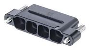 RECT PWR HOUSING, PLUG, 4POS, CABLE/PNL