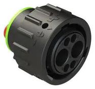 CIRCULAR CONN, PLUG, 2POS, CRIMP