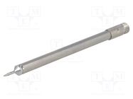 Tip; conical; 0.4x14mm; for  soldering iron WELLER