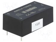 Converter: AC/DC; 5W; 90÷305VAC; Usup: 130÷430VDC; Uout: 12VDC; 76% AIMTEC