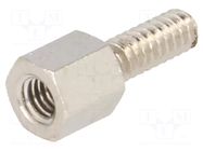 Screwed spacer sleeve; 5mm; Int.thread: M3; Ext.thread: UNC4-40 DREMEC