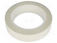 Tape: electrical insulating; W: 25mm; L: 33m; Thk: 0.18mm; white IPT