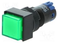 Switch: push-button; Pos: 2; SPDT; 0.5A/250VAC; 1A/24VDC; ON-ON ONPOW