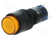 Switch: push-button; Pos: 2; SPDT; 0.5A/250VAC; 1A/24VDC; ON-(ON) ONPOW