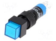 Switch: push-button; Pos: 2; SPDT; 0.5A/250VAC; 1A/24VDC; ON-ON ONPOW