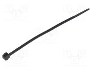 Cable tie; externally serrated; L: 100mm; W: 2.5mm; polyamide; 80N HELLERMANNTYTON