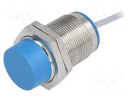 Sensor: inductive; OUT: NAMUR; 0÷15mm; 7÷18VDC; M30; 2m; IP67; brass SELS