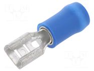 Terminal: flat; 4.8mm; 0.8mm; female; 1÷2.5mm2; crimped; for cable JST