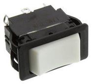 ROCKER SWITCH, DPDT, 20A, 125VAC, PANEL