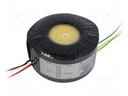 Transformer: speaker; 40VA; Ø115x65mm; 0.01÷56kHz; 100mA TOROIDY