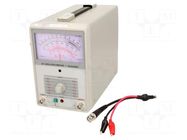 Millivoltmeter; 130x210x295mm; Uin max: 300/500V; 100÷240VAC GW INSTEK