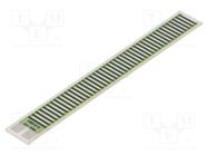 Resistor: thick film; heating; glued; 28.8Ω; 20W; 76.2x9.53x1mm TELPOD