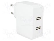 Power supply: switching; mains,plug; 5VDC; 3.4A; 17W; Plug: EU; PA LOGILINK