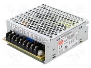 Power supply: switching; for building in,modular; 51W; 5VDC; 80% MEAN WELL