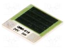 Resistor: thick film; heating; glued; 115.2Ω; 5W; 12.7x12.7x1mm TELPOD