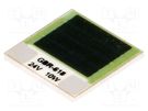 Resistor: thick film; heating; glued; 57.6Ω; 10W; 12.7x12.7x1mm TELPOD