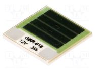 Resistor: thick film; heating; glued; 28.8Ω; 5W; 12.7x12.7x1mm TELPOD