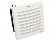 Fan: AC; axial; 230VAC; 52m3/h; 49dBA; IP54; Cutout: 124x124mm STEGO