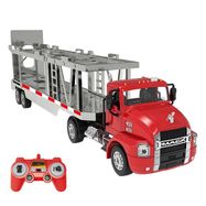 Remote-controlled truck 1:26 Double Eagle (red) (Car Transporter) E583-003, Double Eagle