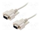 Cable; D-Sub 9pin plug,both sides; Len: 10m; connection 1: 1 BQ CABLE