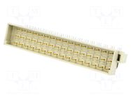 Connector: DIN 41612; socket; male; PIN: 48; angled 90°; THT; a+c+e HARTING