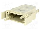 Enclosure: for HDC connectors; Han-Modular® ECO; for cable; IP20 HARTING