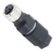 SENSOR CONN, M8, RCPT, 3POS, CABLE