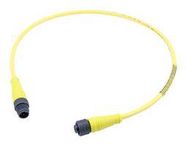 SENSOR CORD, 4P M12 PLUG-RCPT, 1.5M