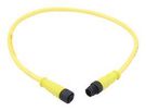 SENSOR CORD, 5P M12 PLUG-RCPT, 1M