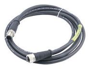 SENSOR CORD, 8P M12 PLUG-RCPT, 5M