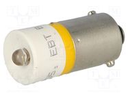 LED lamp; yellow; BA9S; 24V; No.of diodes: 1 CML INNOVATIVE TECHNOLOGIES