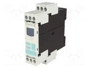 Voltage monitoring relay; for DIN rail mounting; 3UG; DPDT; IP20 SIEMENS