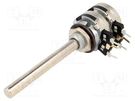 Potentiometer: shaft; single turn; 2.5kΩ; 200mW; THT; 6mm; plastic PIHER