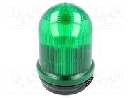 Signaller: lighting; continuous light; green; 826; 12÷240VDC; IP65 WERMA